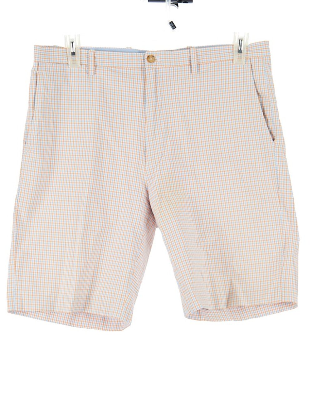 Bobby Jones Check Print Golf Outdoor Casual Shorts Men's 36